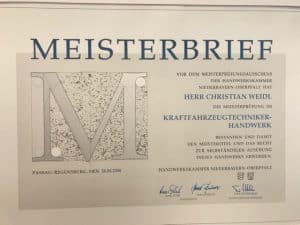 Meisterbrief 1